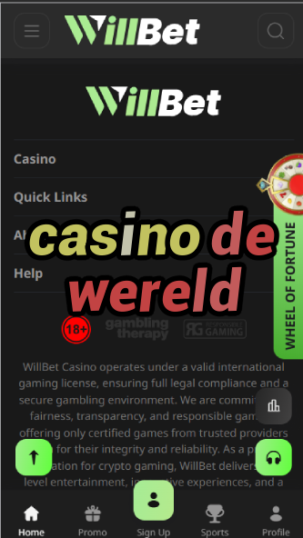 Casino de Wereld - Dutch Casino Experience-casinoallright.casinoorder.vip